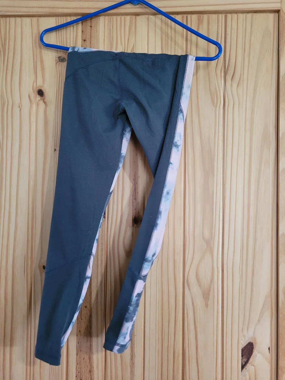 Justice Tie-Dye Leggings in Pink and Gray